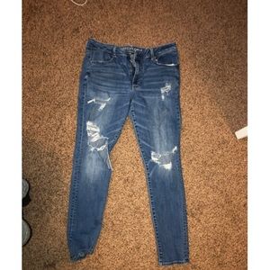 American Eagle high-rise skinny jeans